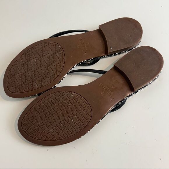 Kate Spade Mystic Bow Leather Thong Sandals 9.5 - Picture 6 of 7